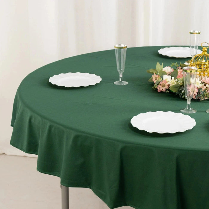 70" Premium Scuba Round Tablecloth