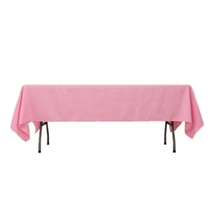 60x102" Premium Polyester Rectangular Tablecloth Wedding Table Linens