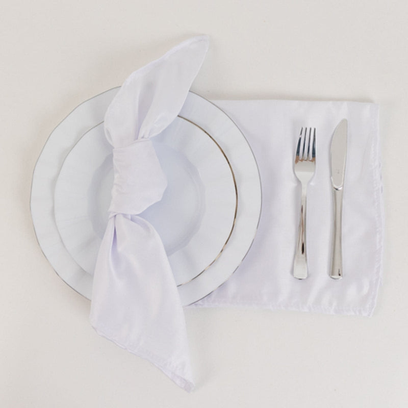 5 Lamour Satin Napkins