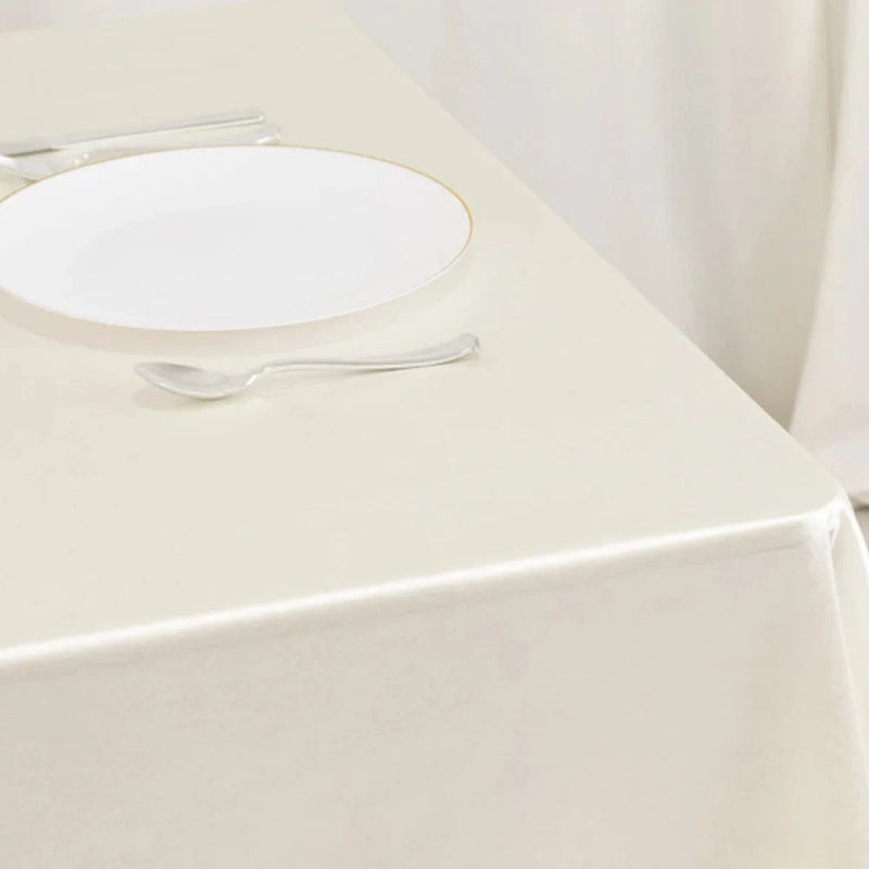 70" x 70" Scuba Polyester Square Tablecloth Wedding Table Linens