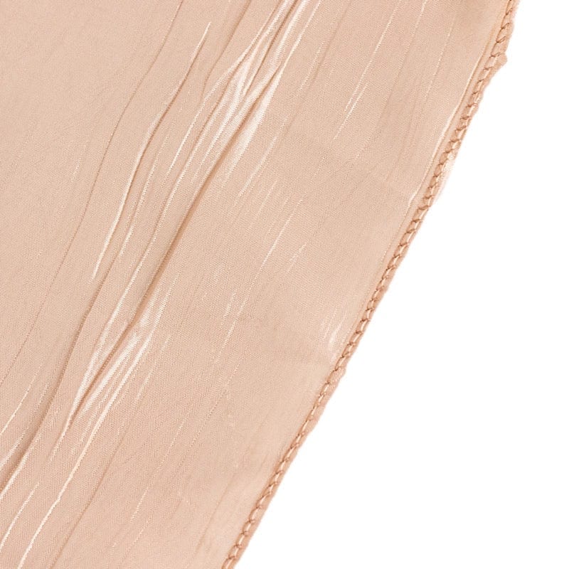 Crinkle Crushed Taffeta Banquet Chair Cover