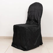 Crinkle Crushed Taffeta Banquet Chair Cover