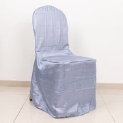 Crinkle Crushed Taffeta Banquet Chair Cover