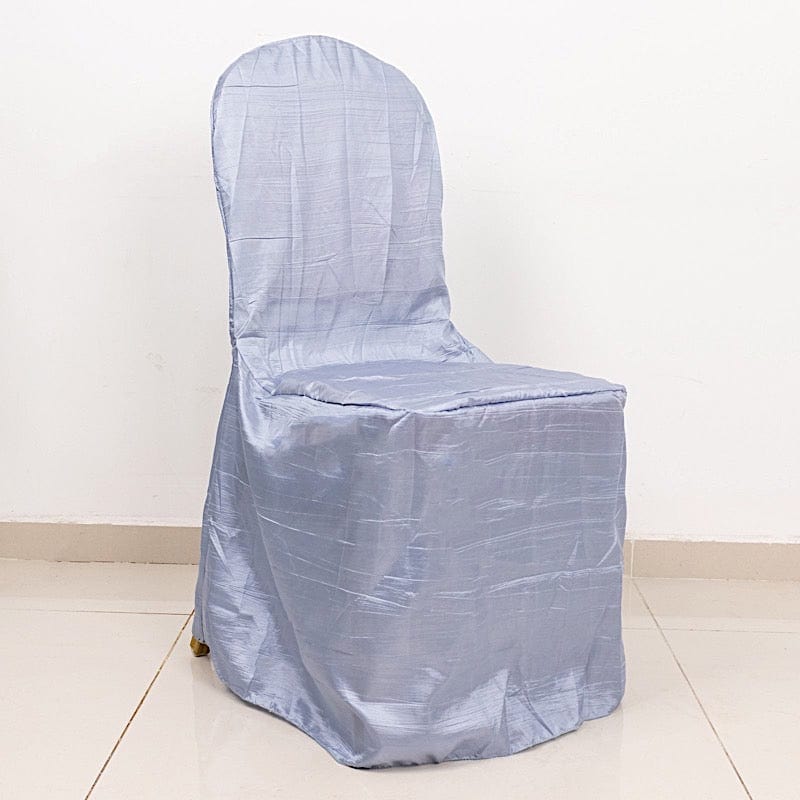 Crinkle Crushed Taffeta Banquet Chair Cover
