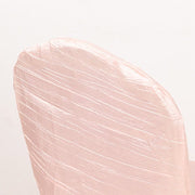 Crinkle Crushed Taffeta Banquet Chair Cover