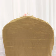 Crinkle Crushed Taffeta Banquet Chair Cover