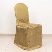 Crinkle Crushed Taffeta Banquet Chair Cover