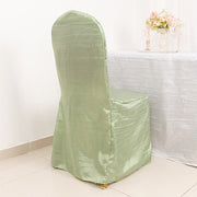 Crinkle Crushed Taffeta Banquet Chair Cover
