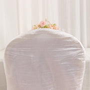 Crinkle Crushed Taffeta Banquet Chair Cover