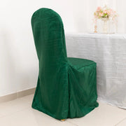 Crinkle Crushed Taffeta Banquet Chair Cover