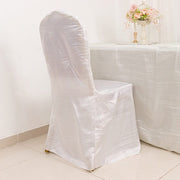 Crinkle Crushed Taffeta Banquet Chair Cover