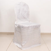 Crinkle Crushed Taffeta Banquet Chair Cover
