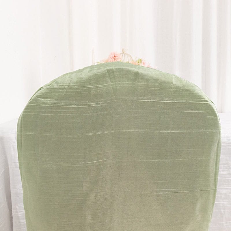 Crinkle Crushed Taffeta Banquet Chair Cover