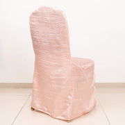 Crinkle Crushed Taffeta Banquet Chair Cover CHAIR_ACRNK_080
