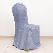 Crinkle Crushed Taffeta Banquet Chair Cover CHAIR_ACRNK_086