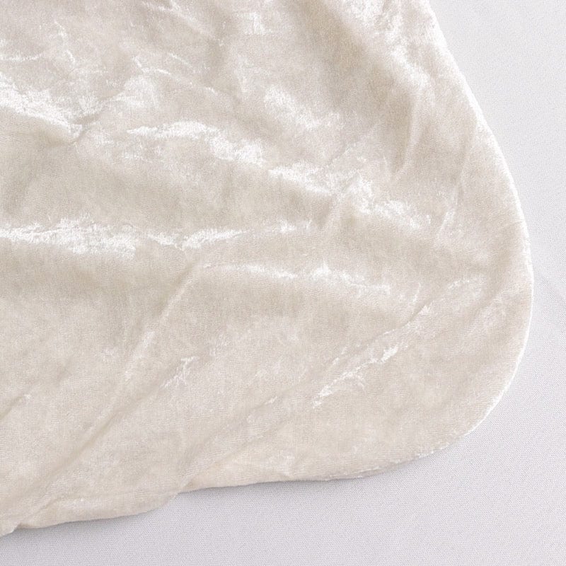 Crushed Velvet Fitted Spandex Banquet Chair Cover