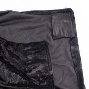 Crushed Velvet Fitted Spandex Banquet Chair Cover