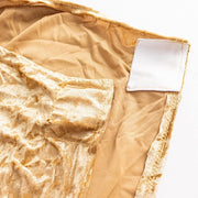 Crushed Velvet Fitted Spandex Banquet Chair Cover