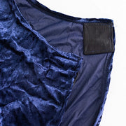 Crushed Velvet Fitted Spandex Banquet Chair Cover