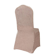 Crushed Velvet Fitted Spandex Banquet Chair Cover CHAIR_VEL01_046