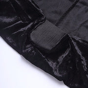 Crushed Velvet Stretch Fitted Round Highboy Cocktail Table Cover