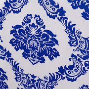 Damask Spandex Banquet Chair Cover - Royal Blue CHAIR_FLK_SPX_ROY
