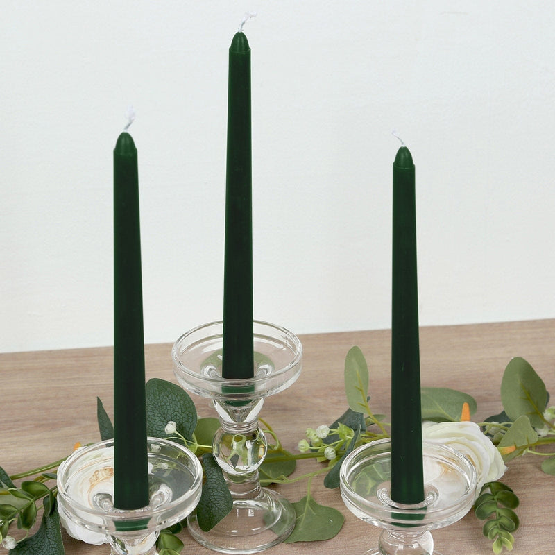 12 pcs 10" tall Premium Taper Candles