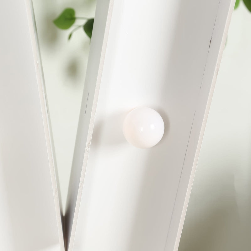 4ft XL LED Marquee Letter Foam Board with 10 Warm White Battery Operated LEDs - White