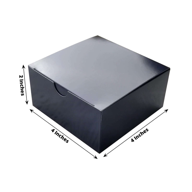 100 4"x4"x2" Cake Wedding Party Favors Boxes with Tuck Top