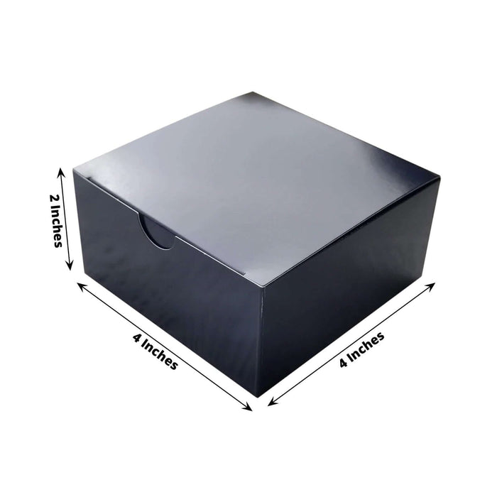 100 4"x4"x2" Cake Wedding Party Favors Boxes with Tuck Top