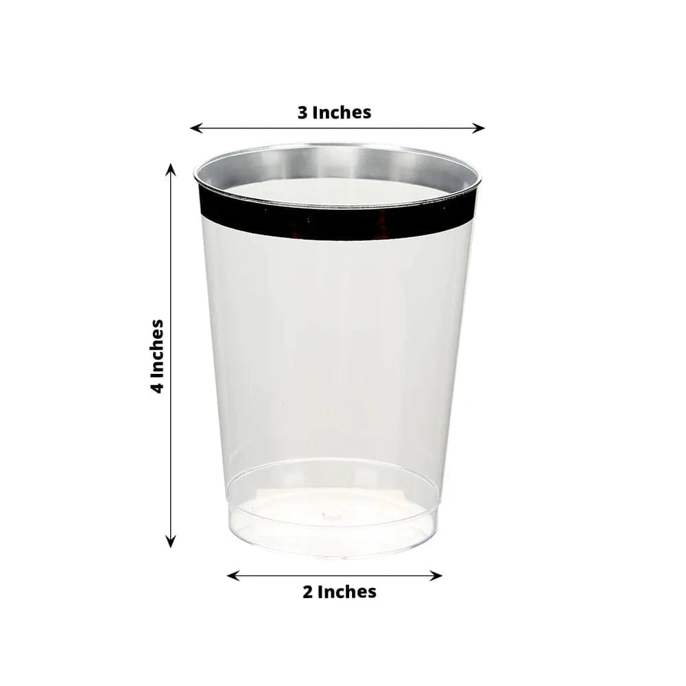 25 pcs 10 oz. Plastic Cups - Disposable Tableware
