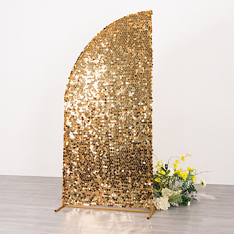 Double Sided Big Payette Sequin Chiara Backdrop Stand Cover