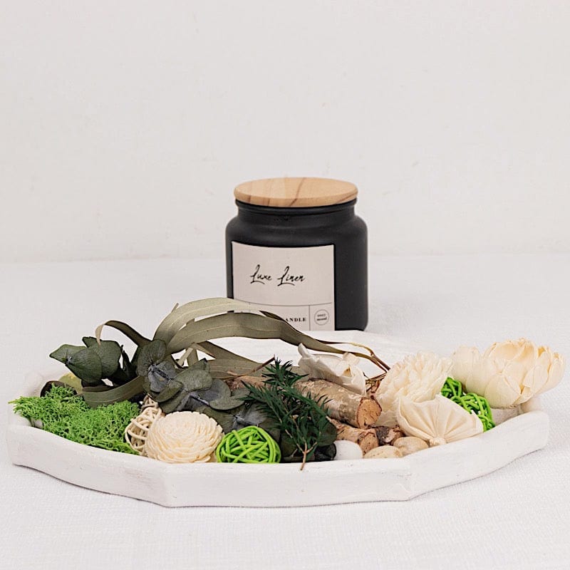 Dried Potpourri Vase Fillers with Vanilla Fragrance Oil - Assorted MOSS_FILL_007_GRN