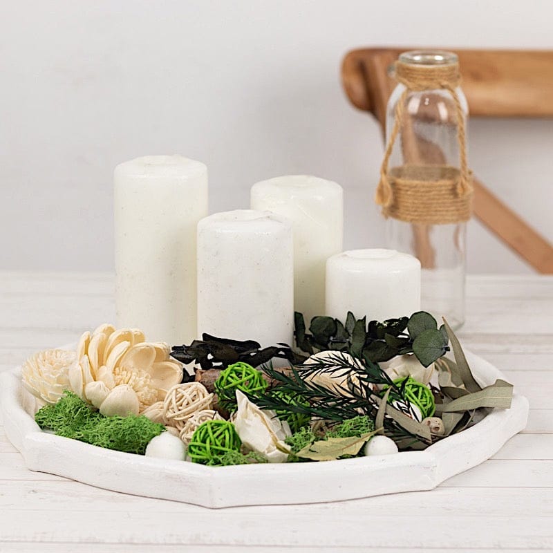 Dried Potpourri Vase Fillers with Vanilla Fragrance Oil - Assorted MOSS_FILL_007_GRN