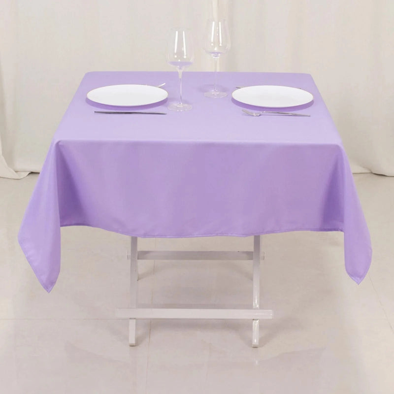 54"x54" Premium Square Polyester Tablecloth