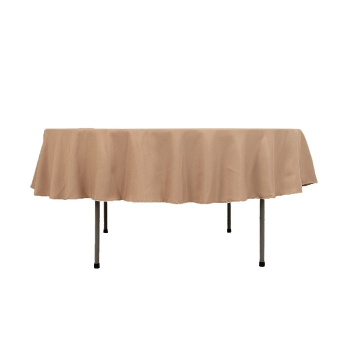 90" Round Tablecloth Premium Polyester Table Cover
