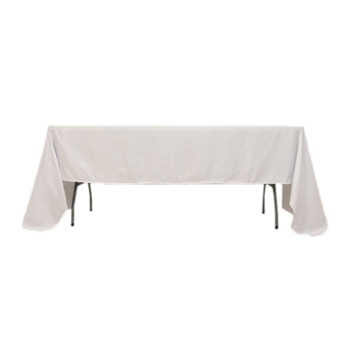 60" x 126" Lamour Satin Rectangular Tablecloth