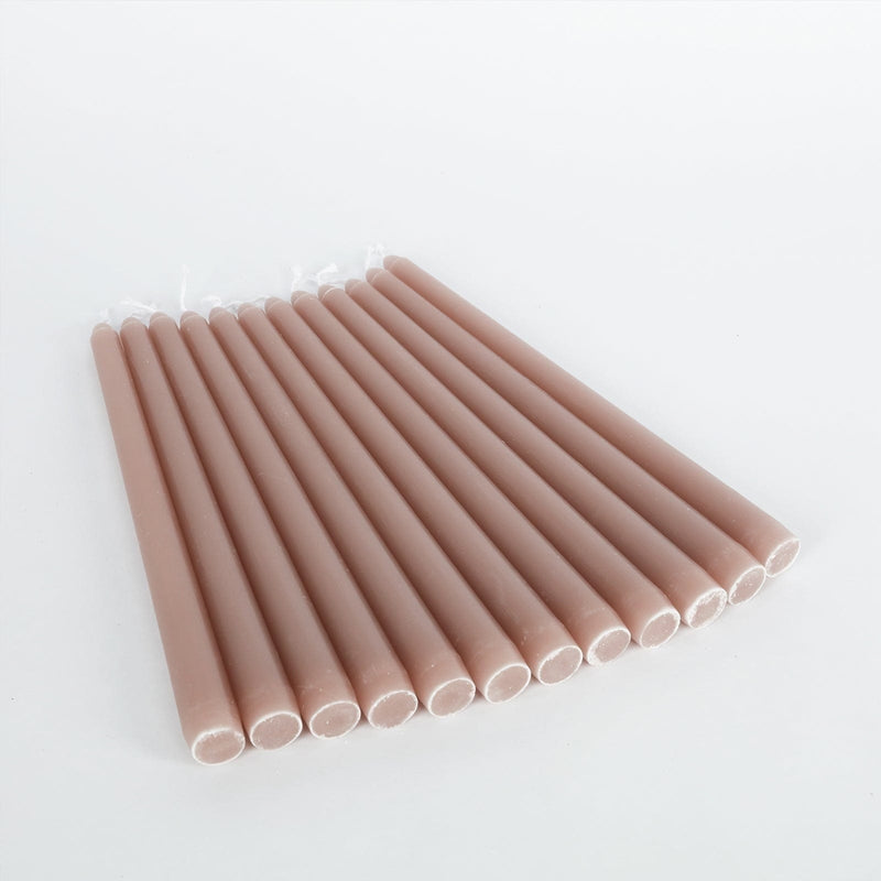 12 pcs 10" tall Premium Taper Candles