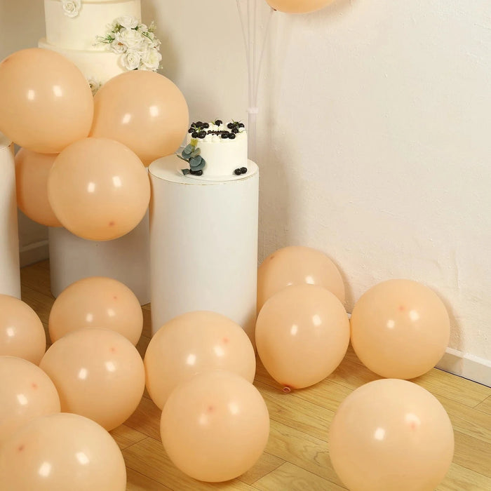 50 Matte Pastel Biodegradable Balloons