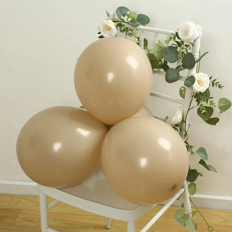 50 Matte Pastel Biodegradable Balloons