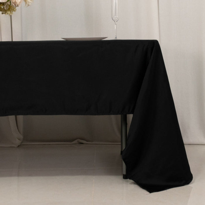 60" x 126" Lamour Satin Rectangular Tablecloth