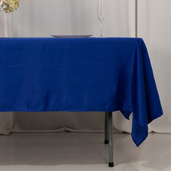 60" x 102" Lamour Satin Rectangular Tablecloth