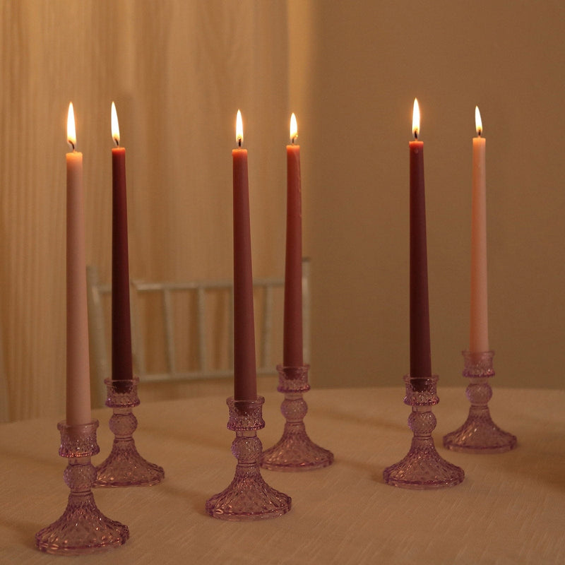 12 pcs 10" tall Premium Taper Candles
