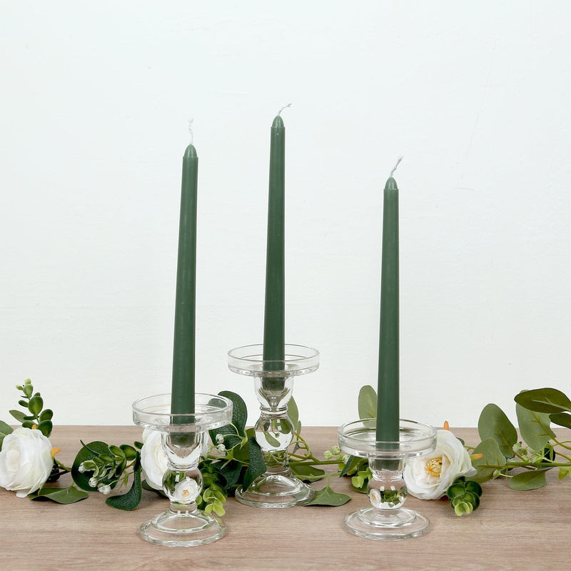 12 pcs 10" tall Premium Taper Candles