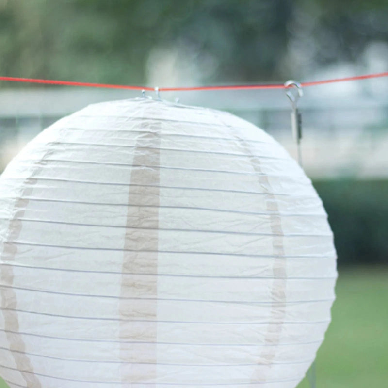 8 pcs Assorted Size 6 in 8 in 10 in 14 in Large Hanging Paper Lanterns