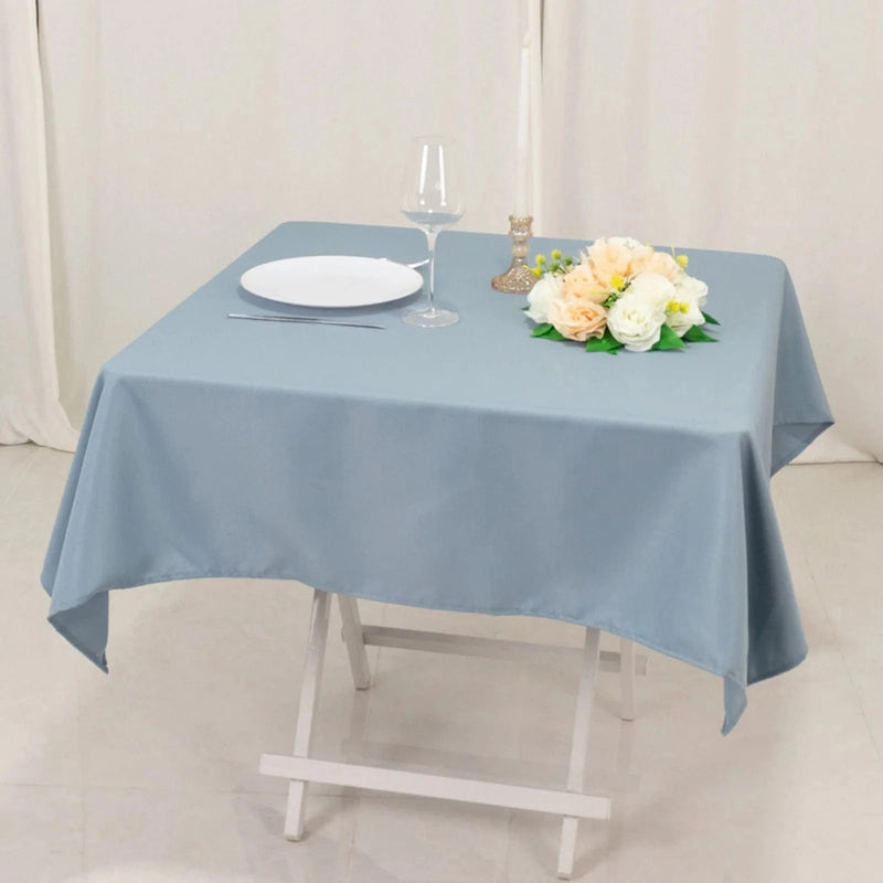 54"x54" Premium Square Polyester Tablecloth