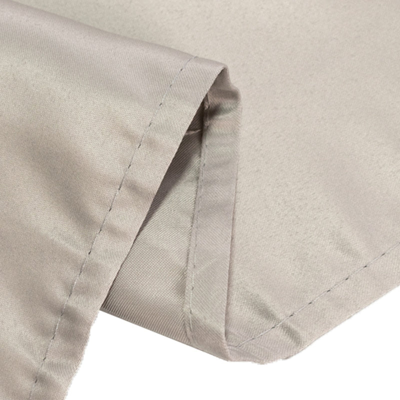 60" x 102" Lamour Satin Rectangular Tablecloth