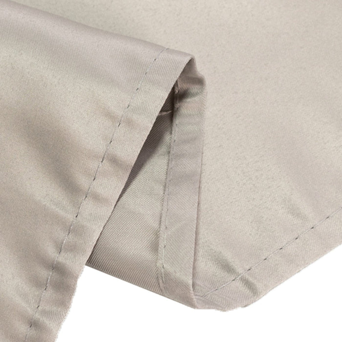 60" x 102" Lamour Satin Rectangular Tablecloth