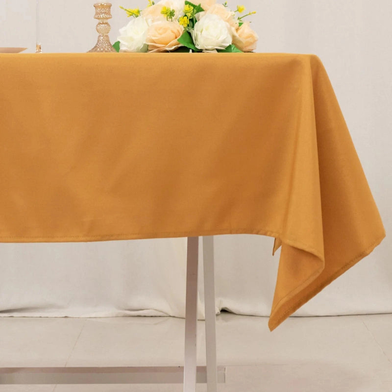 54"x54" Premium Square Polyester Tablecloth