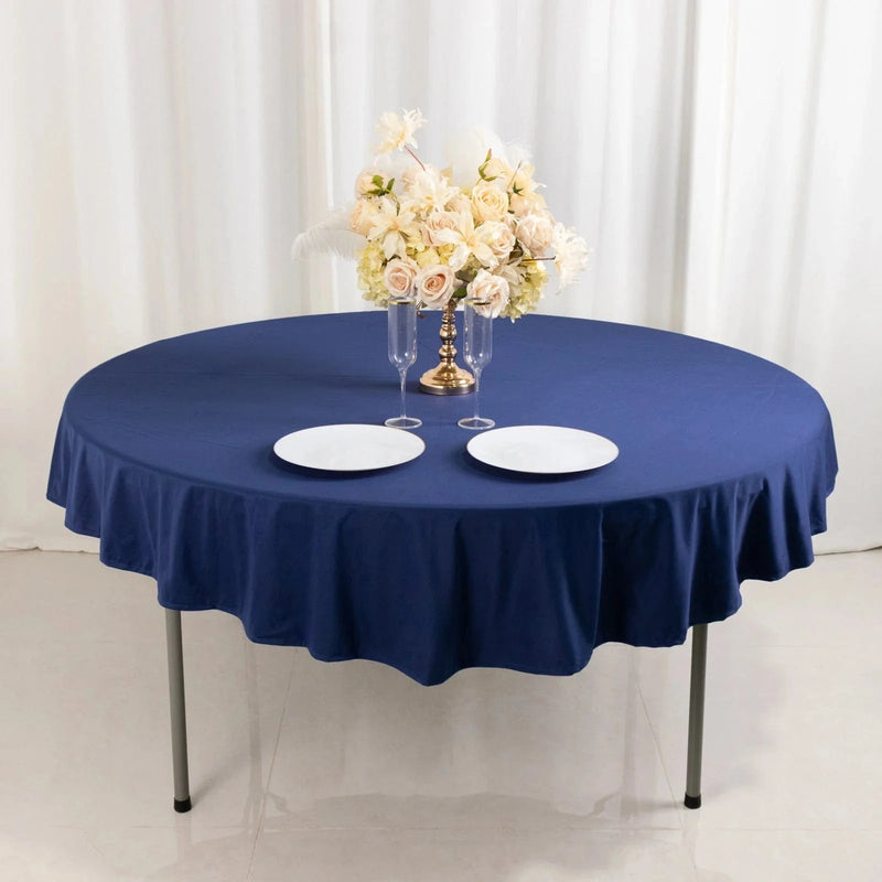 70" Premium Scuba Round Tablecloth